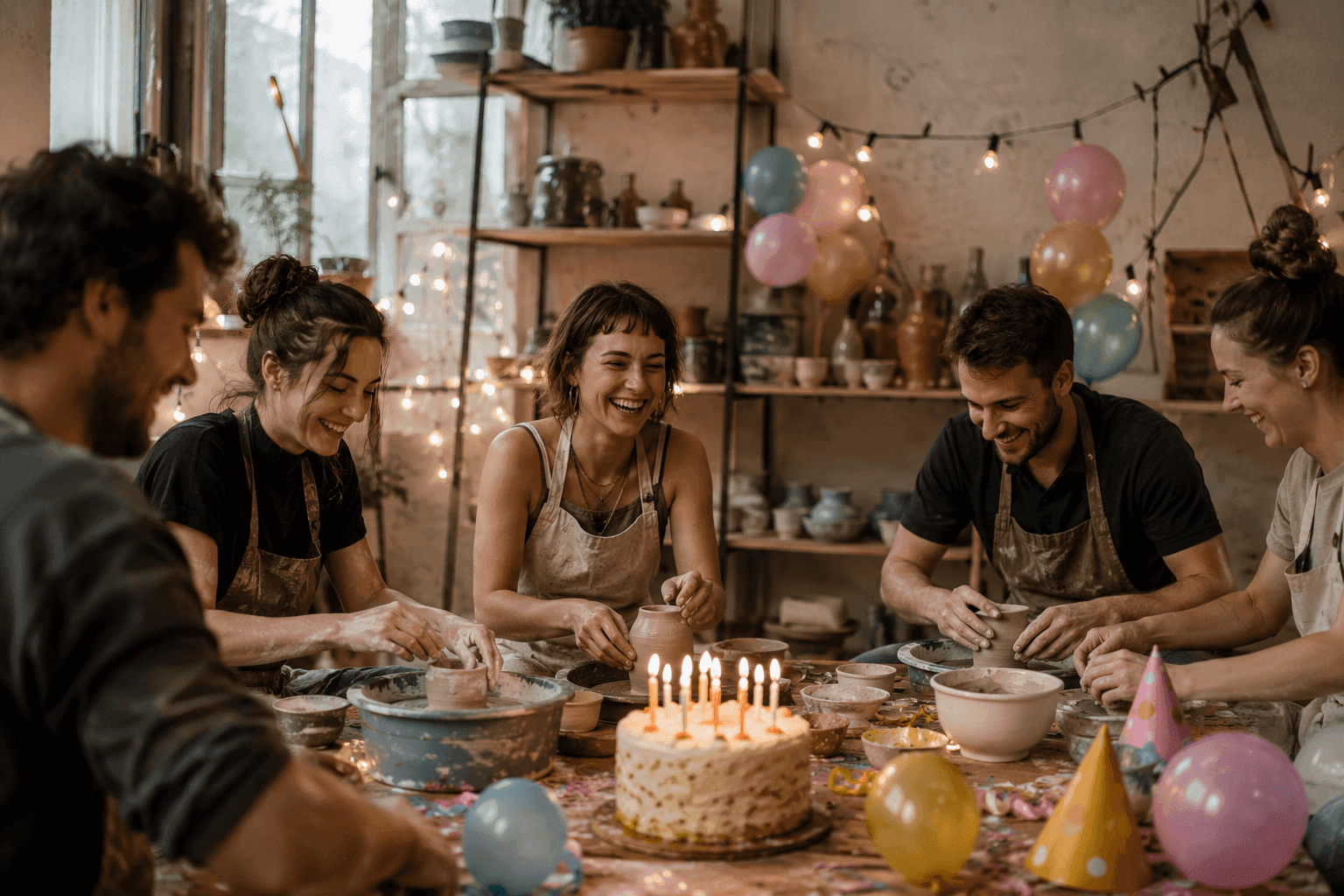 Creative birthday parties: your studio as an alternative