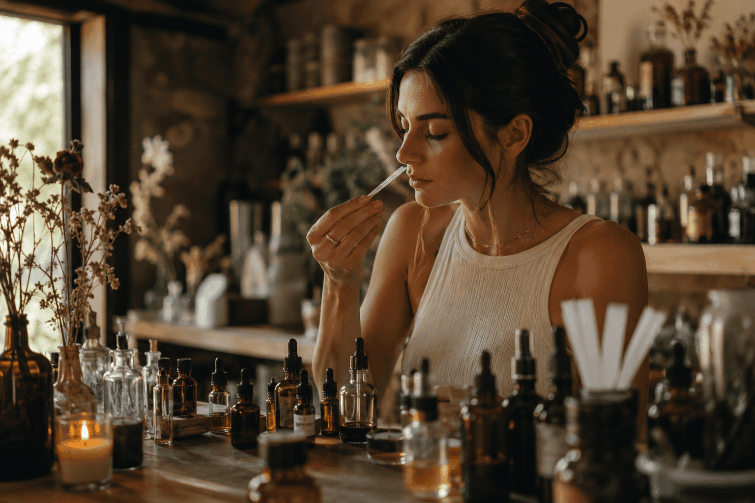 The sensory direction of a workshop: the light, music and scent that make the difference
