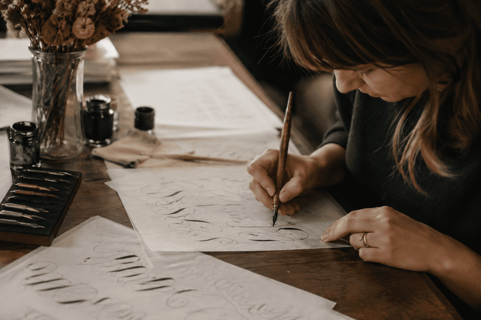 Come progettare un workshop di calligrafia e lettering