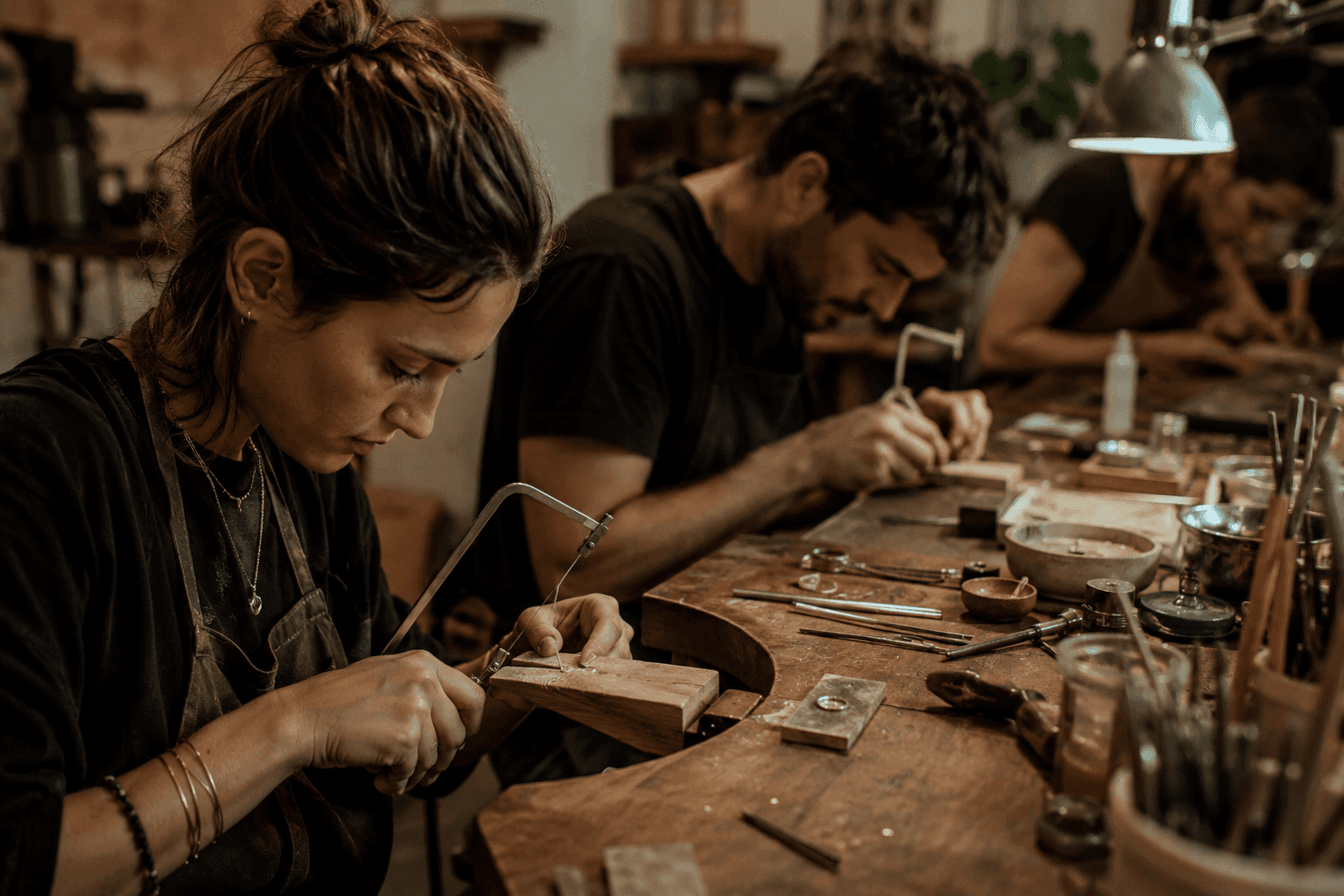 Workshop di gioielleria: cosa far creare ai principianti in poche ore