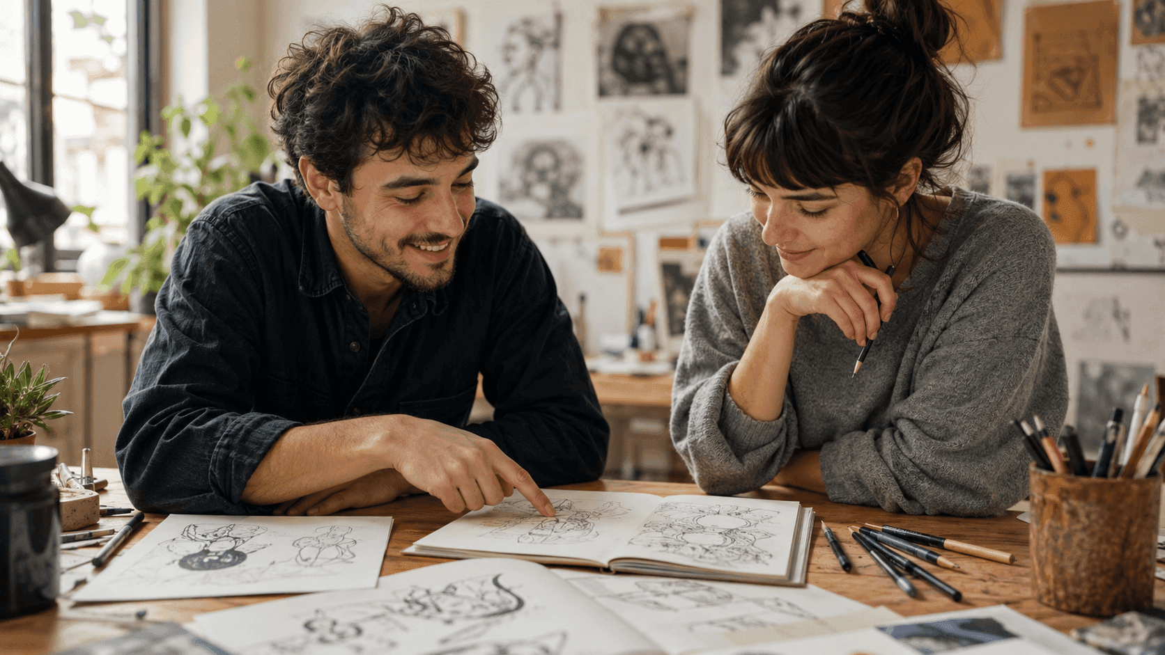 Illustration and drawing workshops: making them accessible to everyone