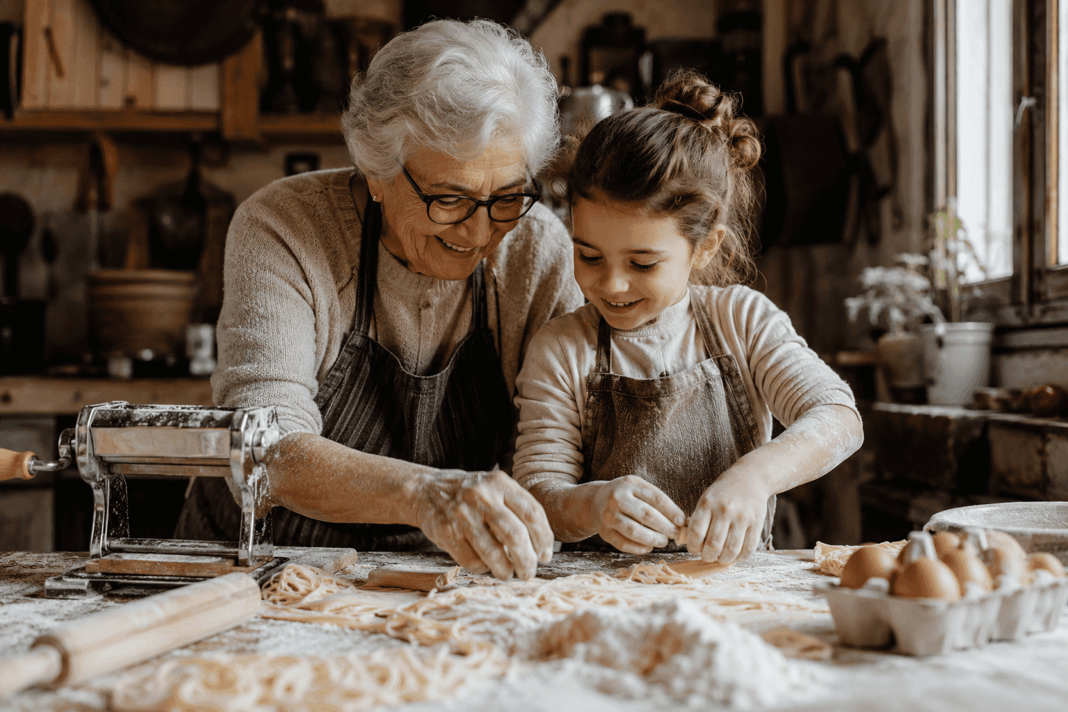 Grandparent-grandchild workshops: a format that moves people