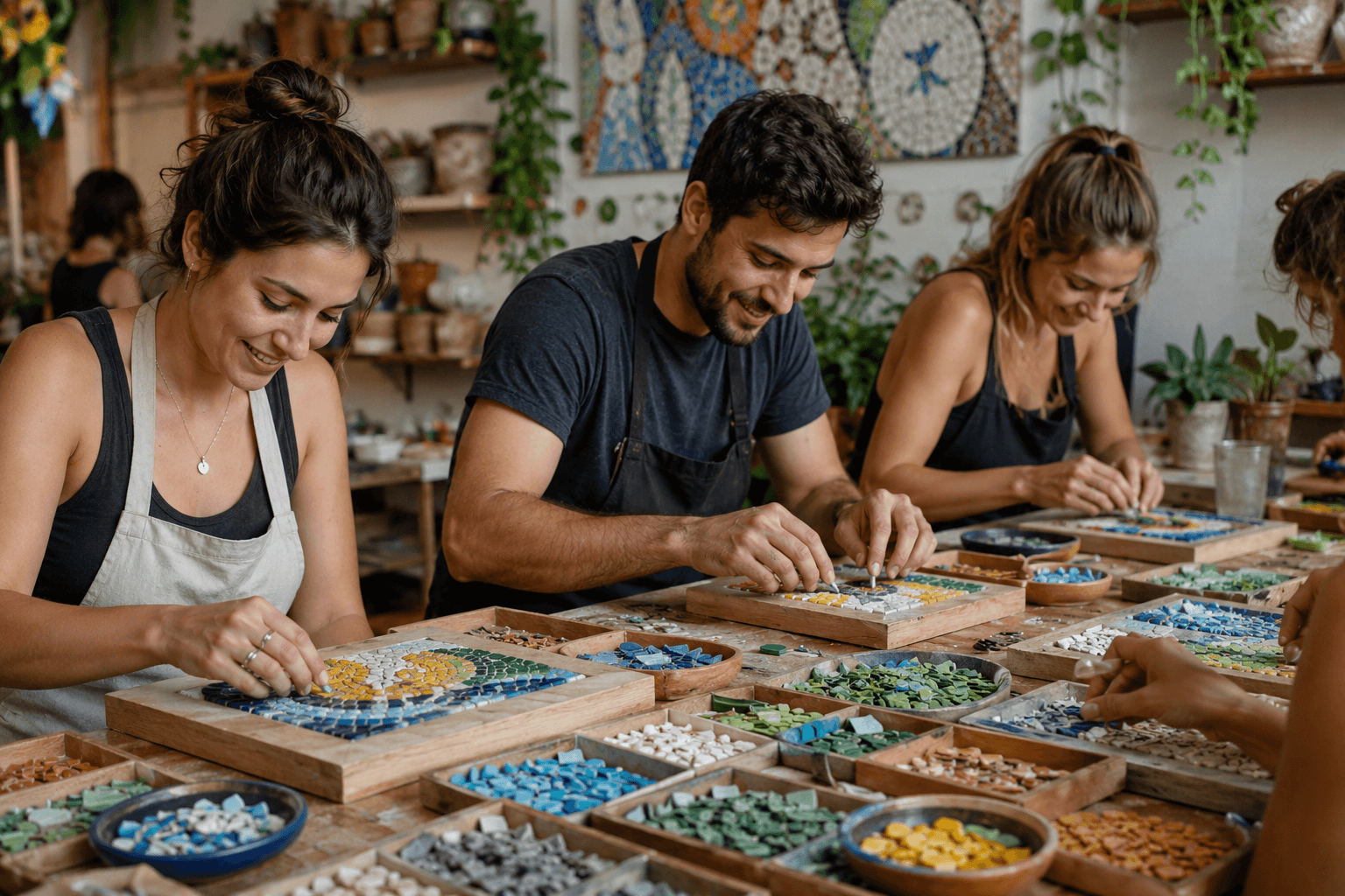Idee per workshop di mosaico adatti a tutti