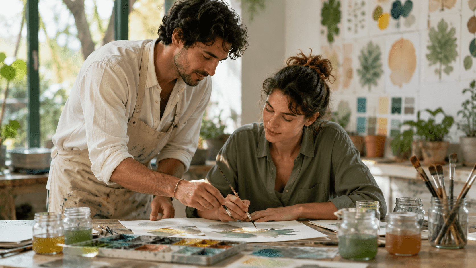 Workshop di pittura e acquerello: format per chi parte da zero