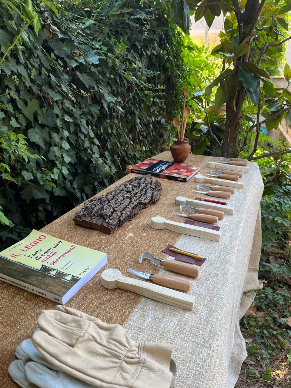 Dal tronco al cucchiaio- workshop di carving