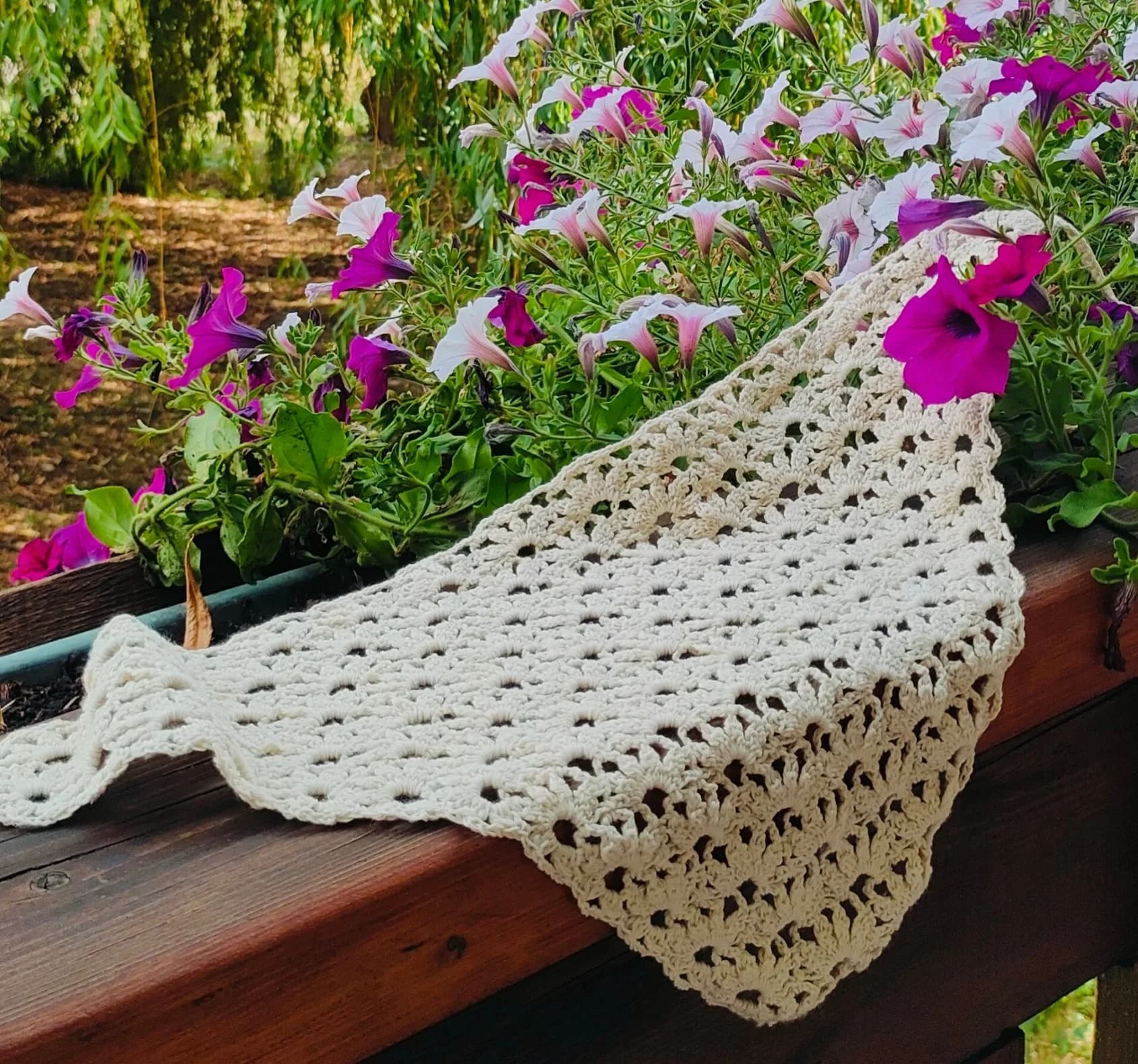Bandana all'uncinetto — foto 3
