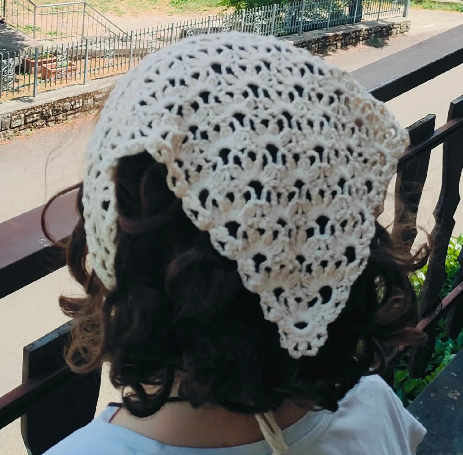 Bandana all'uncinetto — foto 4